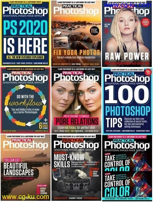 Practical Photoshop – 2019 Full Year Issues Collection的图片1