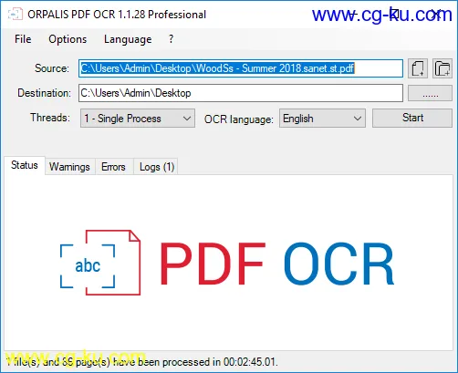 ORPALIS PDF OCR 1.1.32 Professional的图片1