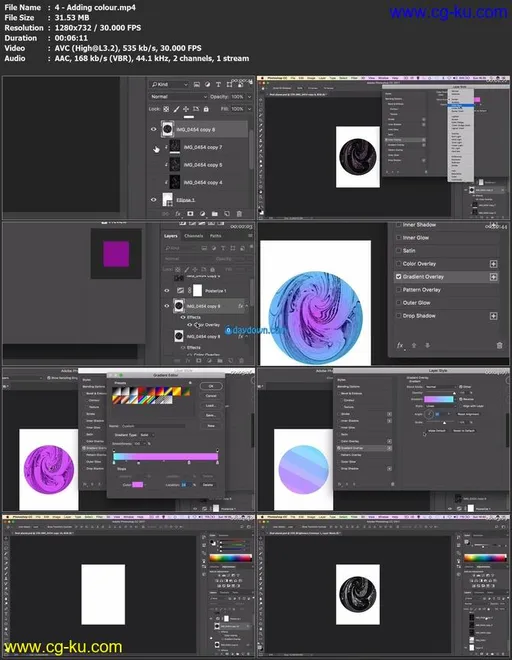 Create a planet in Adobe Photoshop from a screenshot on your phone – Abstraction from image 3的图片1