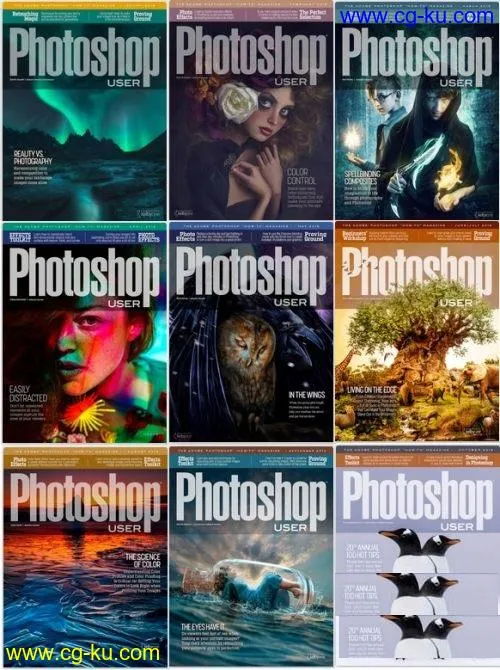 Photoshop User – 2019 Full Year Issues Collection的图片1