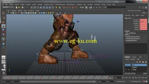 3DMotive – Character Animation for Games Vol.1-4 2013的图片5