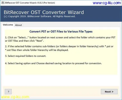 BitRecover OST Converter Wizard 11.5的图片1