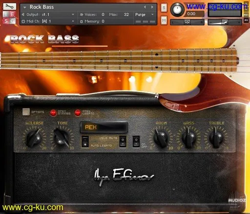 Ilya Efimov Rock Bass KONTAKT的图片1