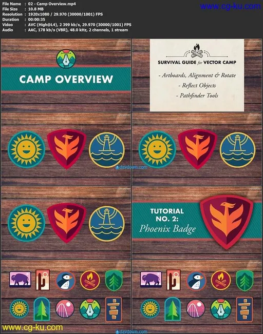 Vector Camp: Design a Badge in Adobe Illustrator的图片1