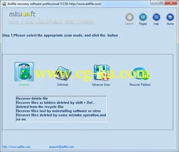 Aidfile Recovery Software Pro 3.6.8.4 硬盘数据恢复工具的图片1