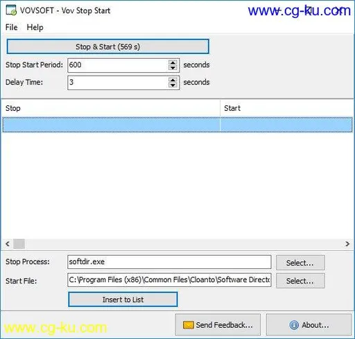 VovSoft Vov Stop Start 1.6的图片1