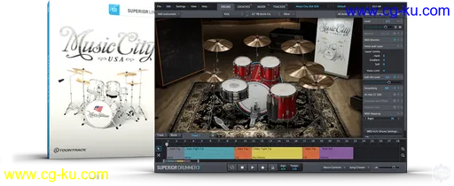 Toontrack Music City USA SDX v1.5.0的图片1