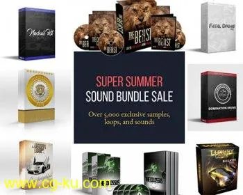 Super Producer Sounds Super Summer Sound Bundle WAV MiDi的图片1