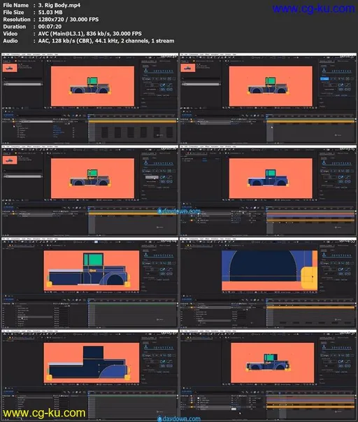 Rigging a Car with Joysticks And Sliders in After Effects的图片1