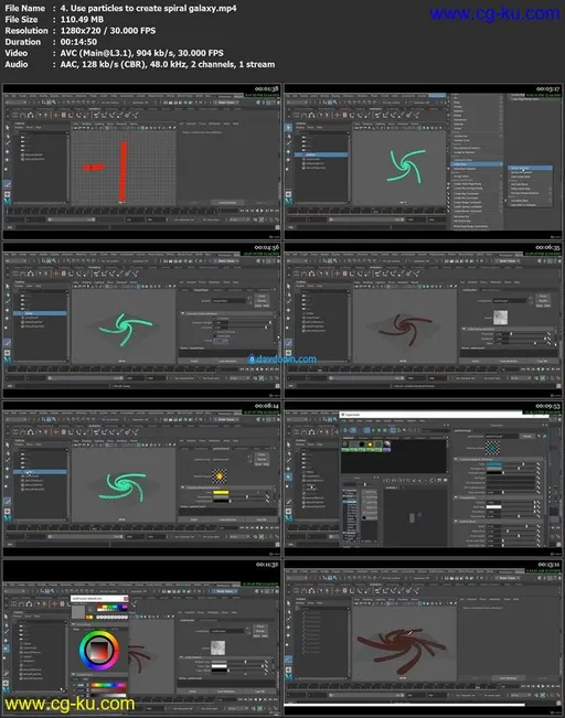 Autodesk Maya 2019: Creating Simulations and Effects的图片1