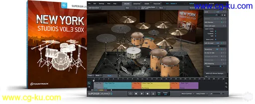 Toontrack New York Studios Vol.3 SDX v1.5.0的图片1