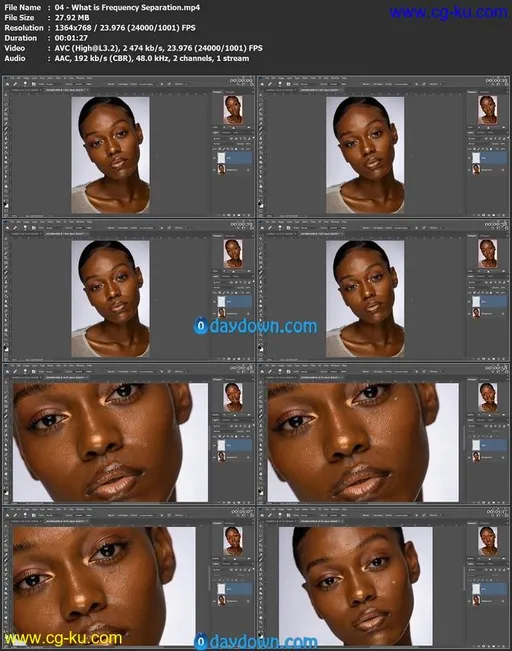 High End Skin Retouching In Photoshop (From Zero to Pro)的图片1