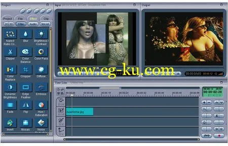 Womble MPEG Video Wizard DVD 5.0.1.112 Multilingual 多媒体编辑工具的图片1