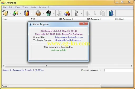 SAMInside 2.7.0.1 DC 21.01.2014的图片2