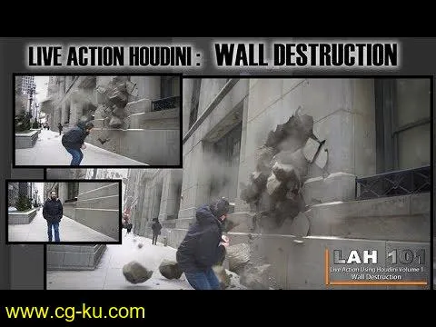 VFX for FilmMakers – Live Action Houdini – Volume 1: Wall Destruction的图片1