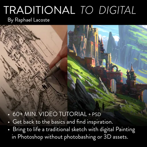 ArtStation – Traditional to Digital with Raphael Lacoste的图片1