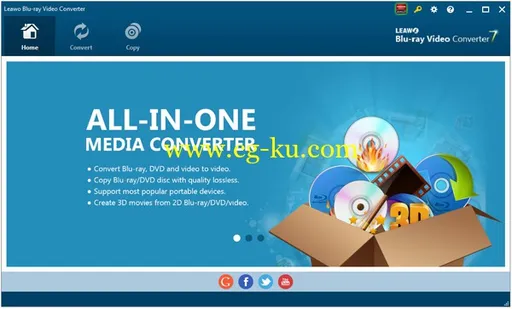 Leawo Blu-ray Video Converter 7.0.1.0的图片1