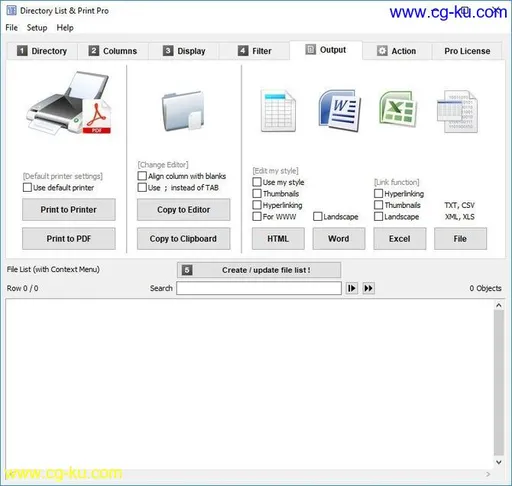 Directory List and Print Pro 4.06的图片1