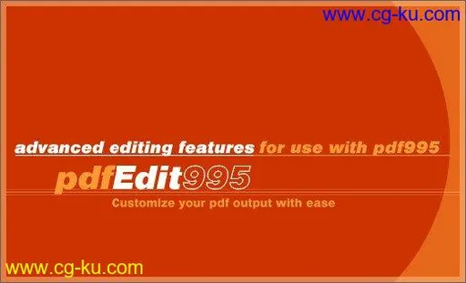 Pdf995 pdfEdit995 20.1的图片1