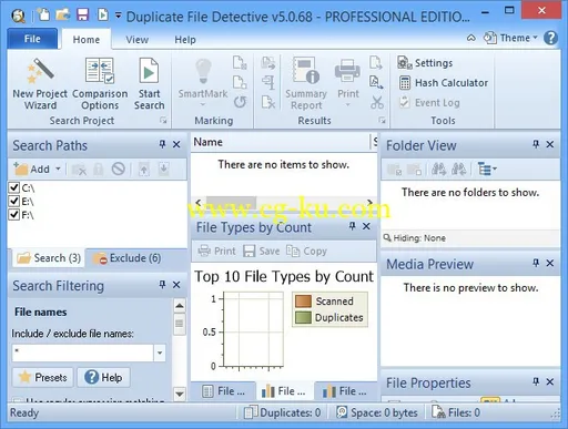 Duplicate File Detective 5.0.74 Professional Edition Portable的图片1