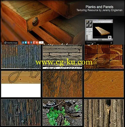 Planks and Panels Texturing Resource by Jeremy Engleman 木板和面板纹理的图片2