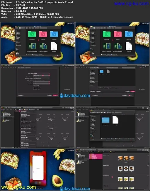 SwiftUI: Let's Build an Avocado Recipes iOS 13 App with Swift in Xcode 11的图片2