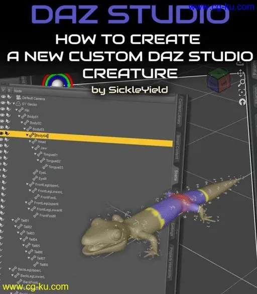 How to Create a New Daz Studio Custom Creature的图片1