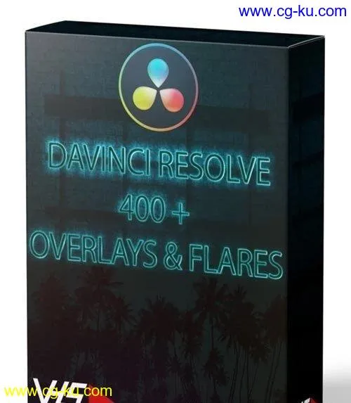 VHS Studio – VHS DaVinci Resolve 400+ Overlays & Flares的图片1