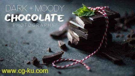 Dark and Moody Chocolate Photography: DIY Natural Light Studio的图片1