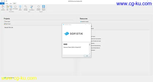 SOFiSTiK 2020-2 Build 527 x64的图片1