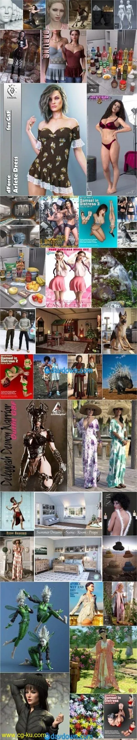 Daz 3D, Poser Bundle 5 January 2020的图片1