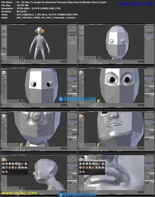 3D Cartoon Character Modeling Series Trailer的图片1