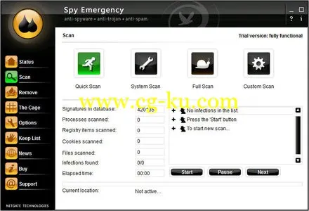 NETGATE Spy Emergency 12.0.205.0 Multilingual 反间谍软件的图片1