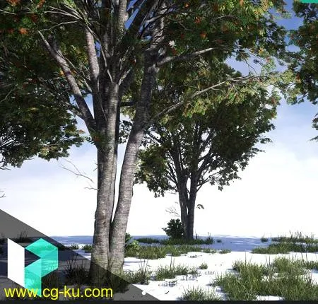 Gumroad – Game Ready Tree Creation from Maya to Unreal – Simon Barle的图片1