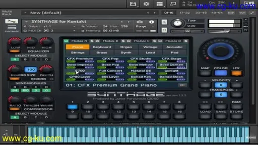 Júnior Porciúncula Synthage v1.3.3 Kontakt Library的图片1