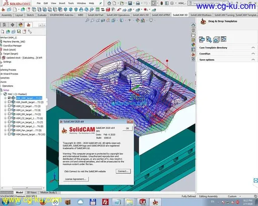 SolidCAM 2020 SP1 for SolidWorks 2012-2020 x64 Multilanguage的图片1