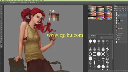 ConceptCookie – Female Character Course (2013)的图片2