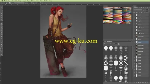 ConceptCookie – Female Character Course (2013)的图片3