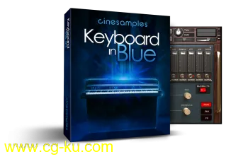 Cinesamples Keyboard in Blue KONTAKT的图片1