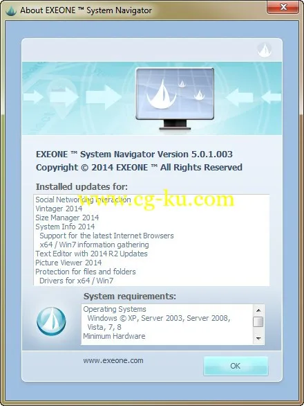 ExeOne System Navigator 2014 5.02.001的图片2