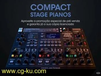 Júnior Porciúncula Compact Stage Pianos KONTAKT的图片1