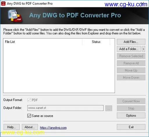 Any DWG to PDF Converter Pro 2020.0的图片1