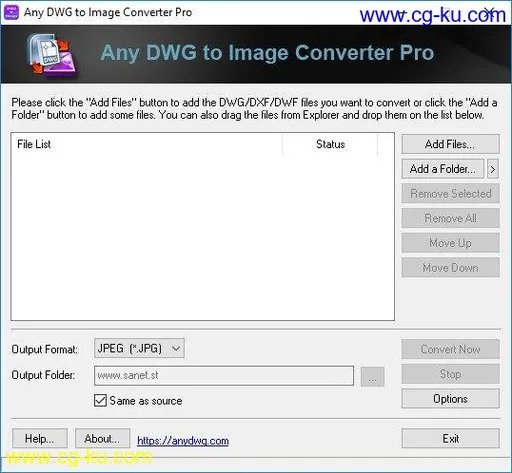 Any DWG to Image Converter Pro 2020.0的图片1