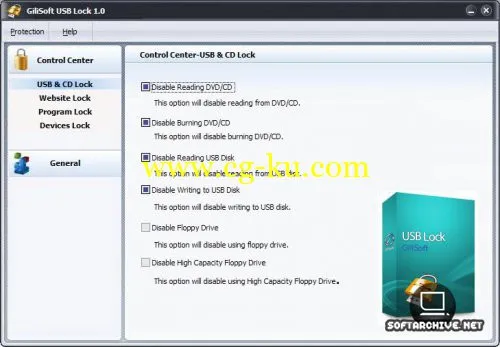 GiliSoft USB Lock 4.1.0 Final的图片1