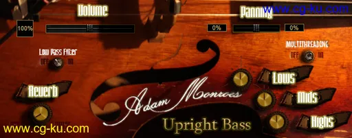 Adam Monroe Music Upright Bass v1.6 AAX AU VST WiN/OSX-DECiBEL的图片1