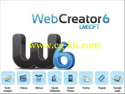 LMSOFT Web Creator Pro 6.0.0.13 网页编写软件的图片1