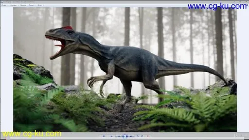 Blender 2.79 – Dinosaur Creation From Scratch的图片1