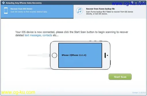 Amazing Any iPhone Data Recovery 11.8.0.0的图片1