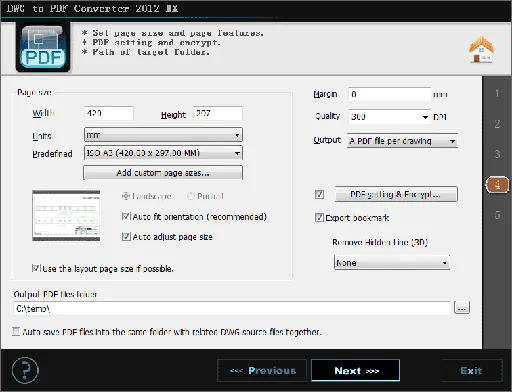 DWG to PDF Converter MX 2020 6.7.8的图片1