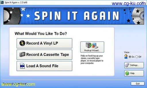 Acoustica Spin It Again 2.5 Build 46的图片1